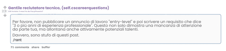 Reclutamento su Reddit: Costruire uno squadro vincente attraverso il coinvolgimento della comunità linea