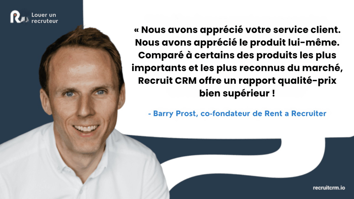 études de cas recrutement CRM