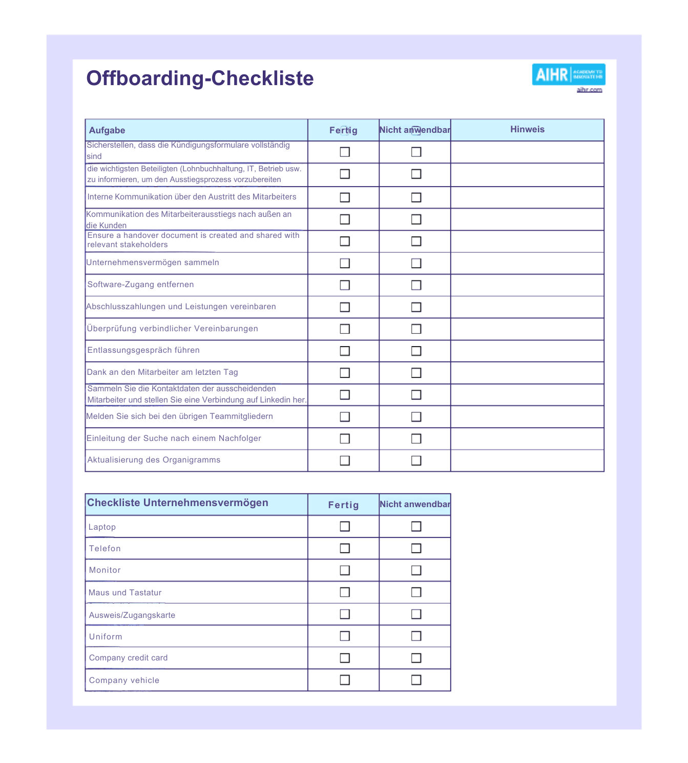 Boomerang Mitarbeiter