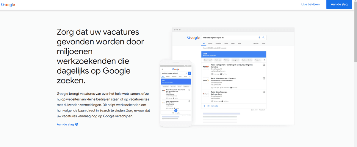 kracht van zoeken benutten