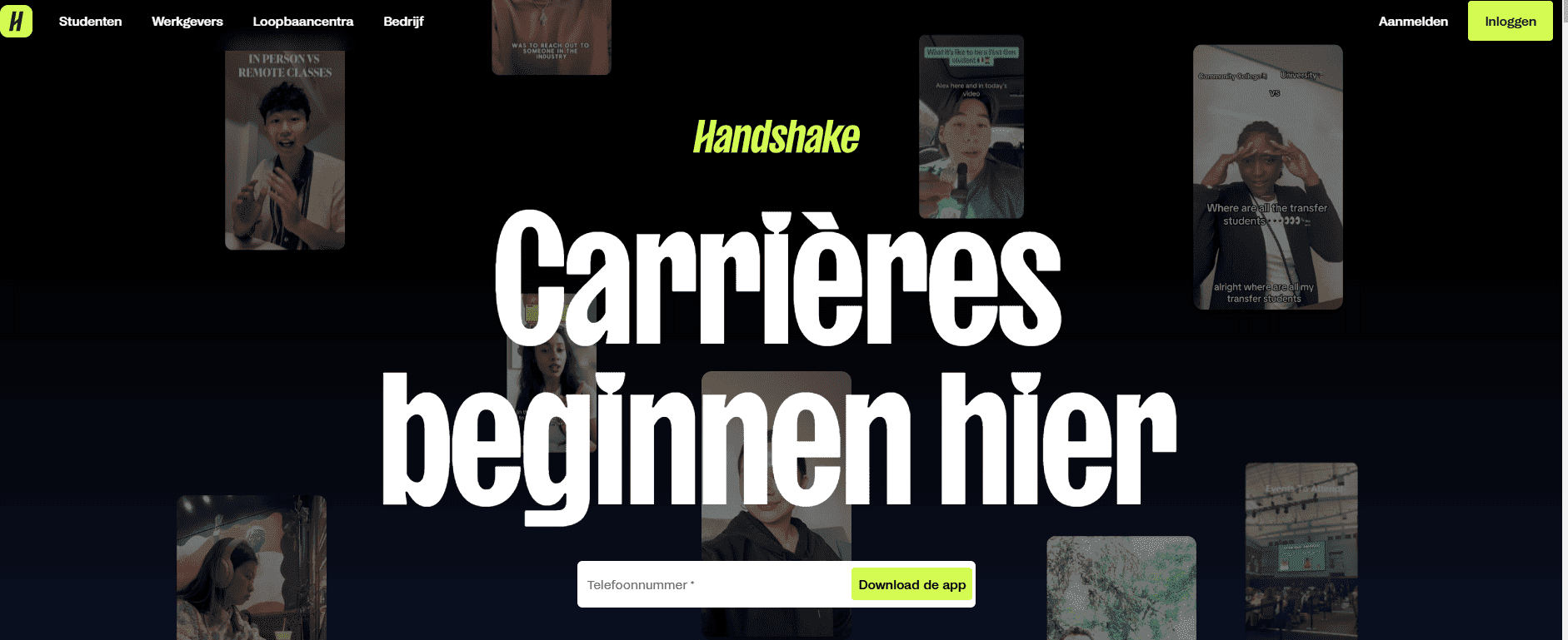 maken met de volgende generatie