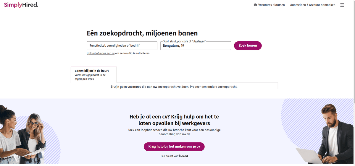 bereik met één bericht