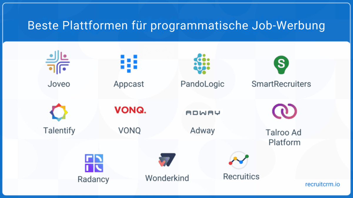 programmatische Stellenanzeige