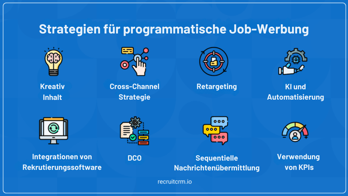 programmatische Stellenanzeige