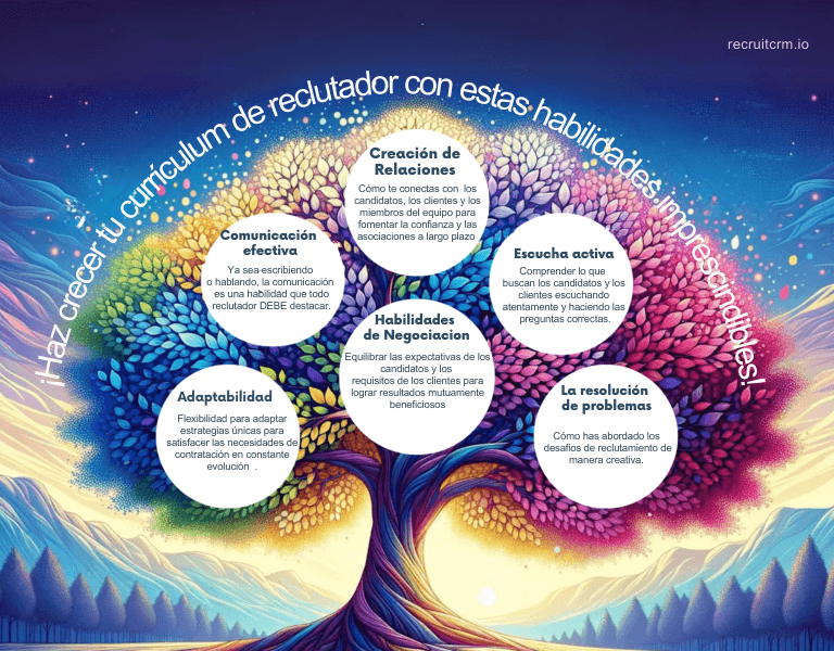 ¡Haz crecer tu currículum de reclutador con estas habilidades imprescindibles!