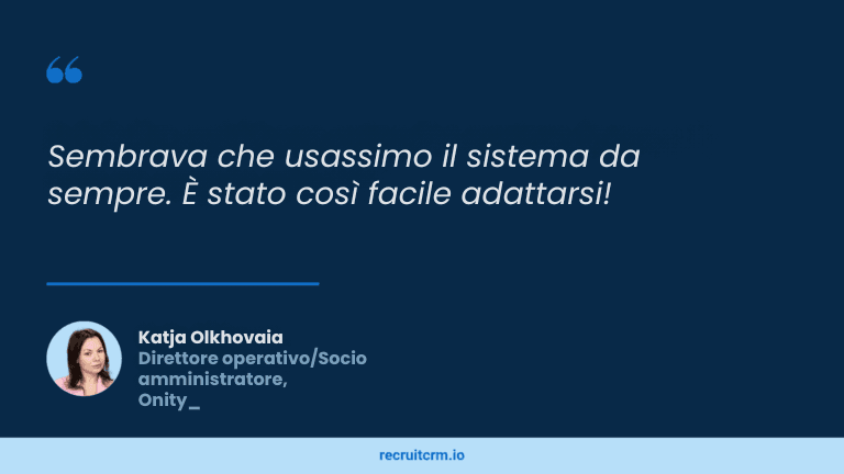 Onity_ ottiene assunzioni fulminee utilizzando l'AI e le soluzioni di automazione del flusso di lavoro di Recruit CRM