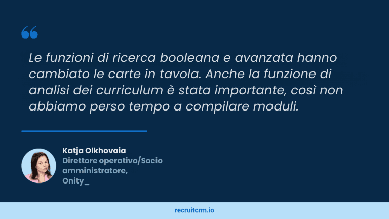 Onity_ ottiene assunzioni fulminee utilizzando l'AI e le soluzioni di automazione del flusso di lavoro di Recruit CRM