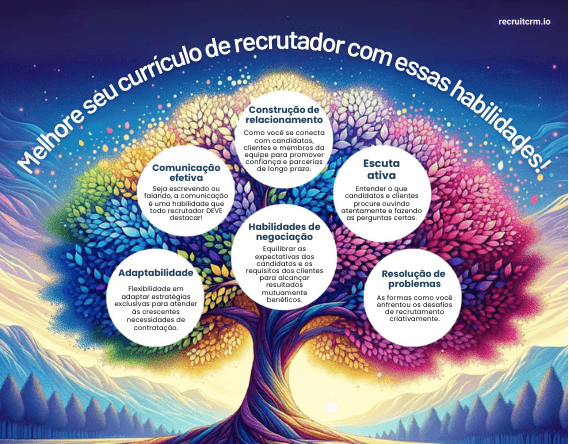 currículo de recrutador