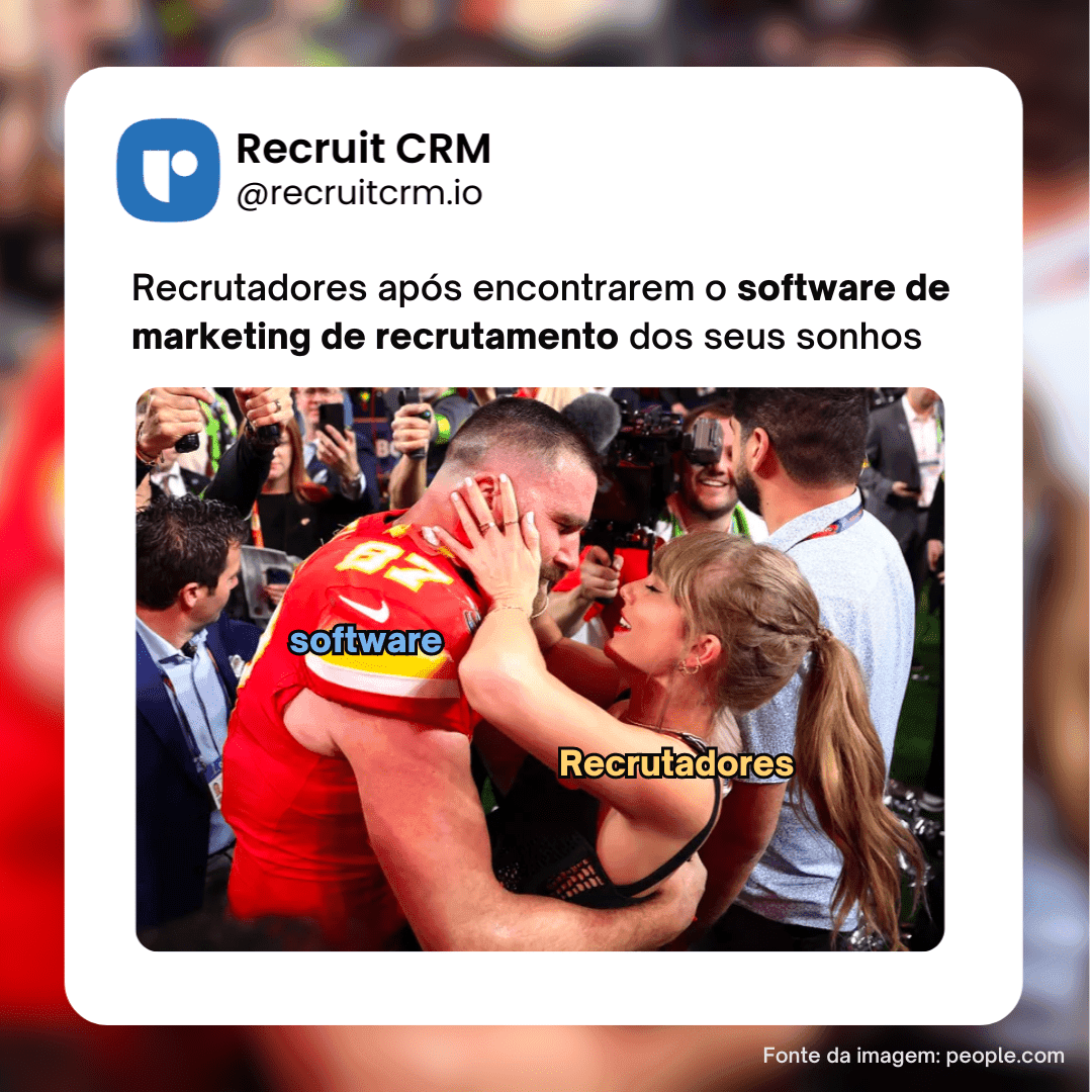 software de marketing de recrutamento