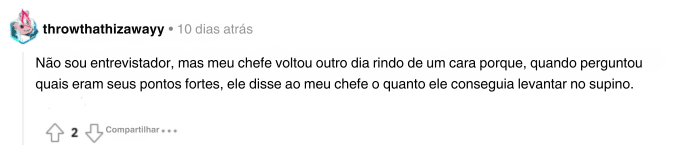 red flags das entrevistas