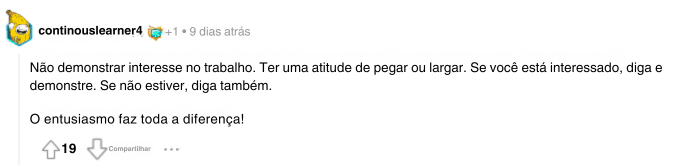 red flags das entrevistas