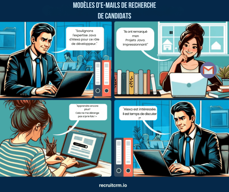modèles d'email pour les recruteurs