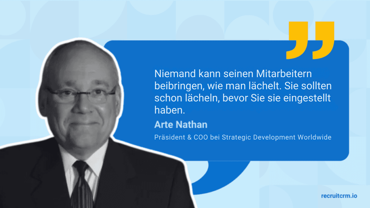 Zitate für die Rekrutierung