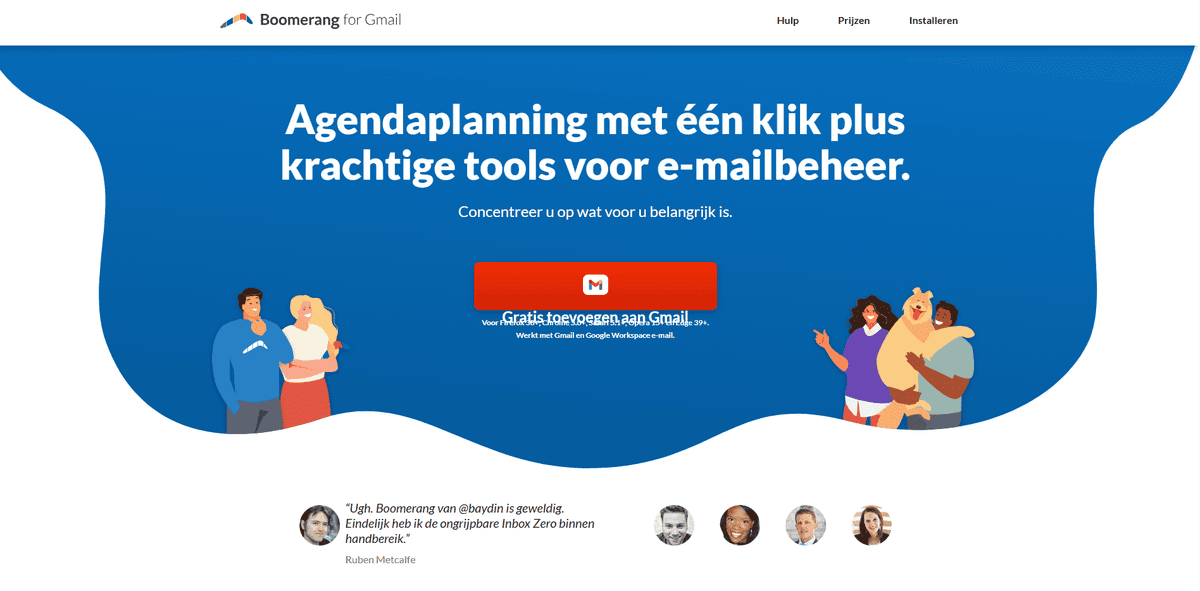 Boomerang voor Gmail