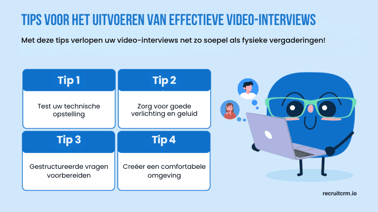 video-interviews een normaal onderdeel