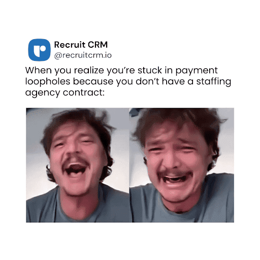 staffing agency contract