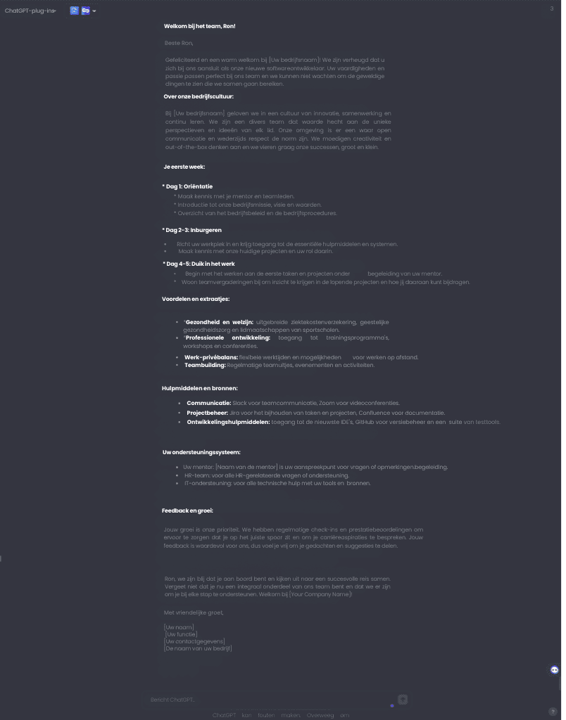 Onboarding vereenvoudigen