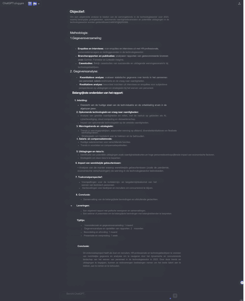 Marktonderzoek uitvoeren