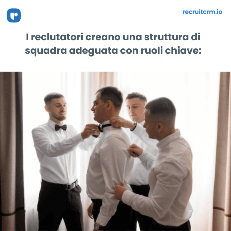un team di reclutamento vincente