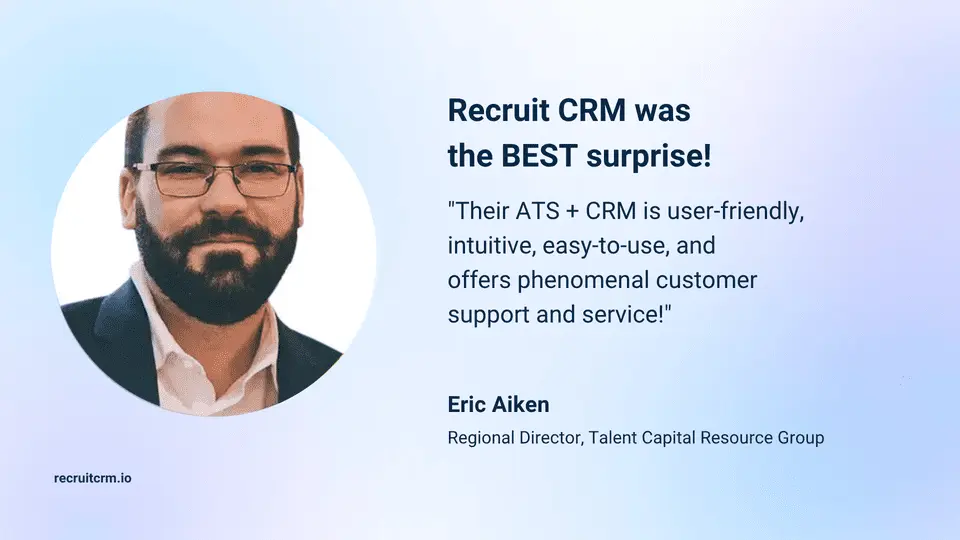 recruit crm customer reviews