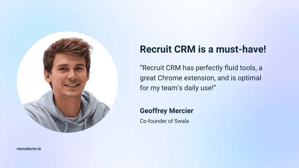 recruit crm customer reviews