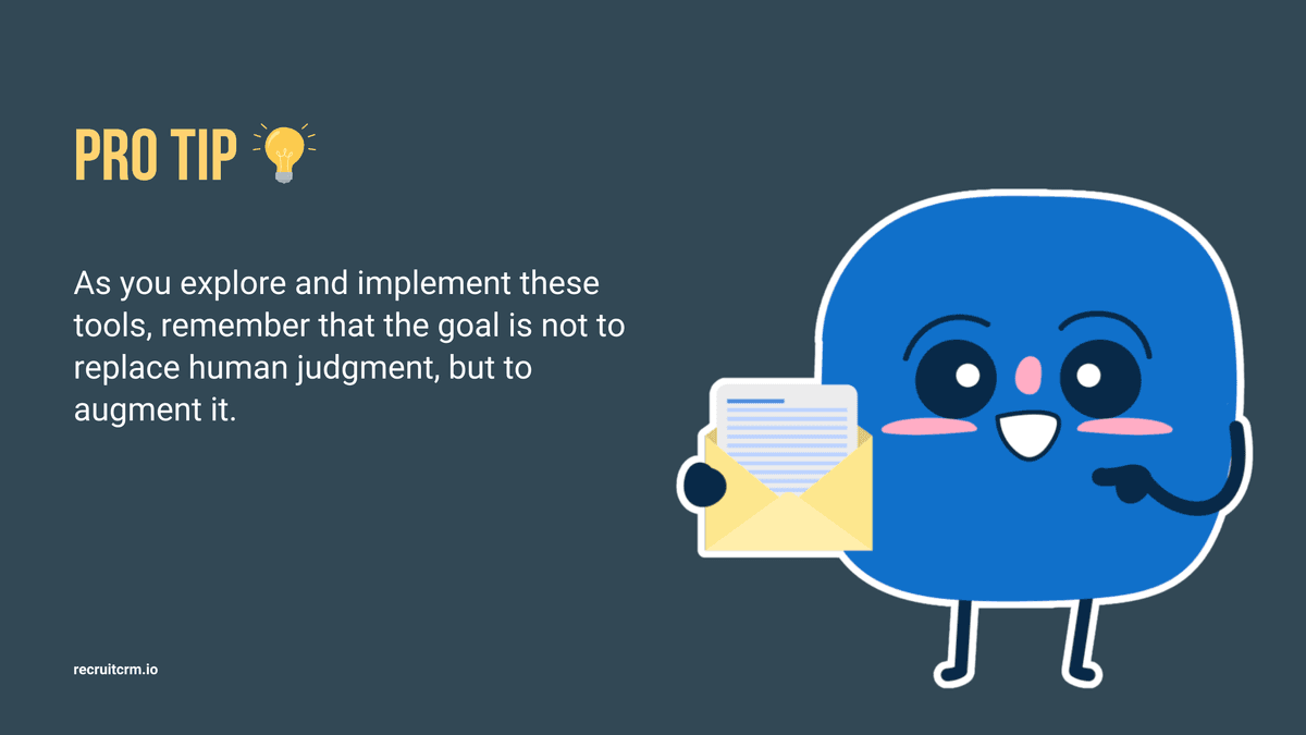 Pro tip on AI in hiring