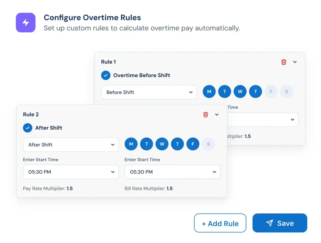 柔軟なルールエンジン