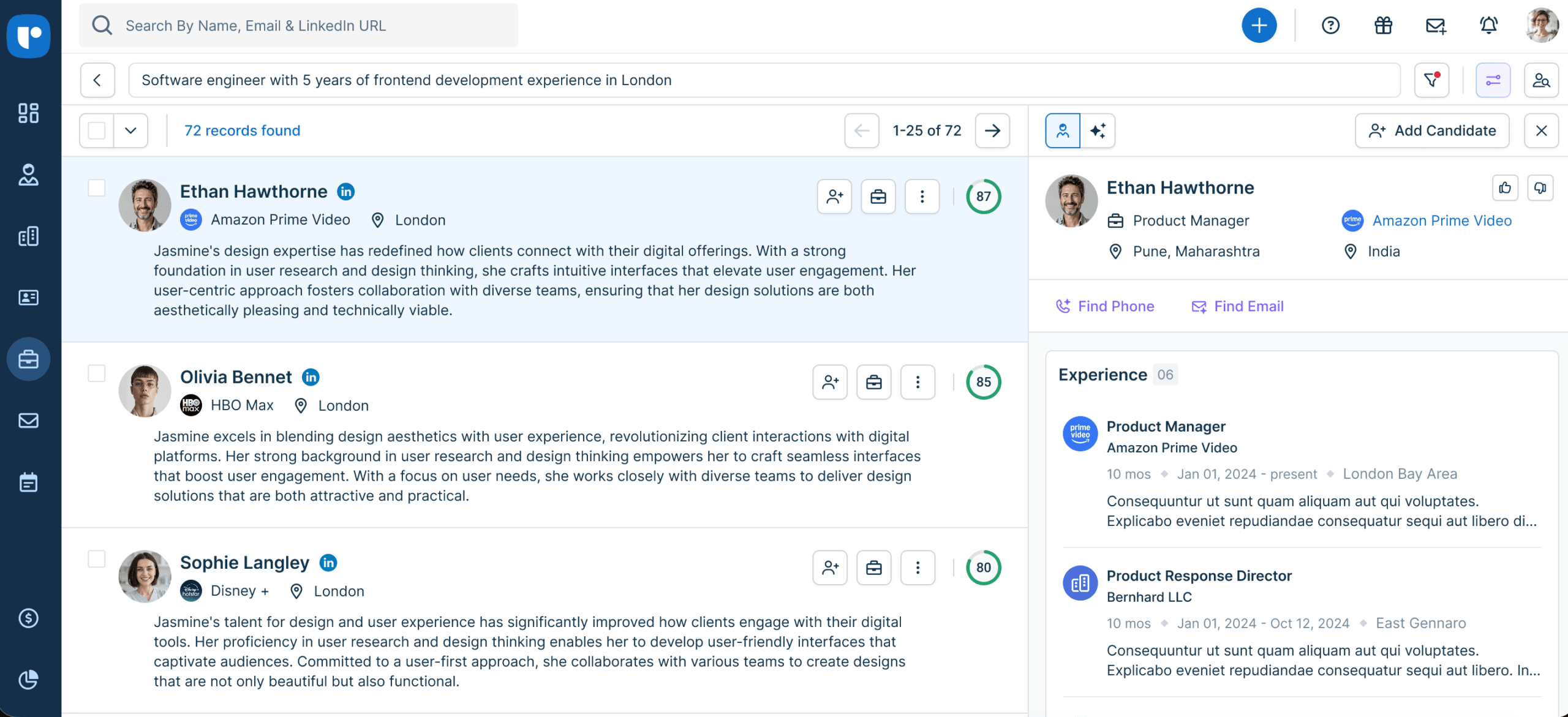 Sourcing IA