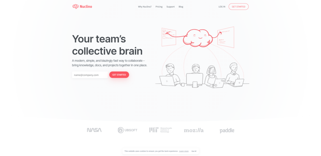 Nuclino - Meilleurs Outils de Recrutement