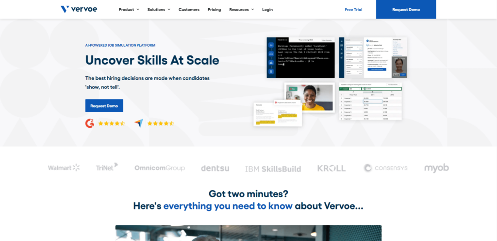 Vervoe - Les Meilleurs Outils de Recrutement