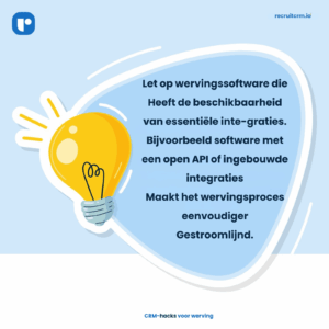  Zoek de juiste integraties