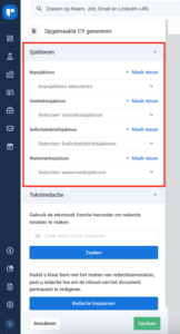CV’s op met Recruit