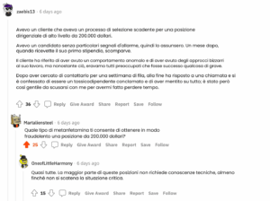 Quali sono le caratteristiche delle sue peggiori assunzioni?Abbiamo raccolto le 10 risposte più assurde di Reddit alla nostra domanda.