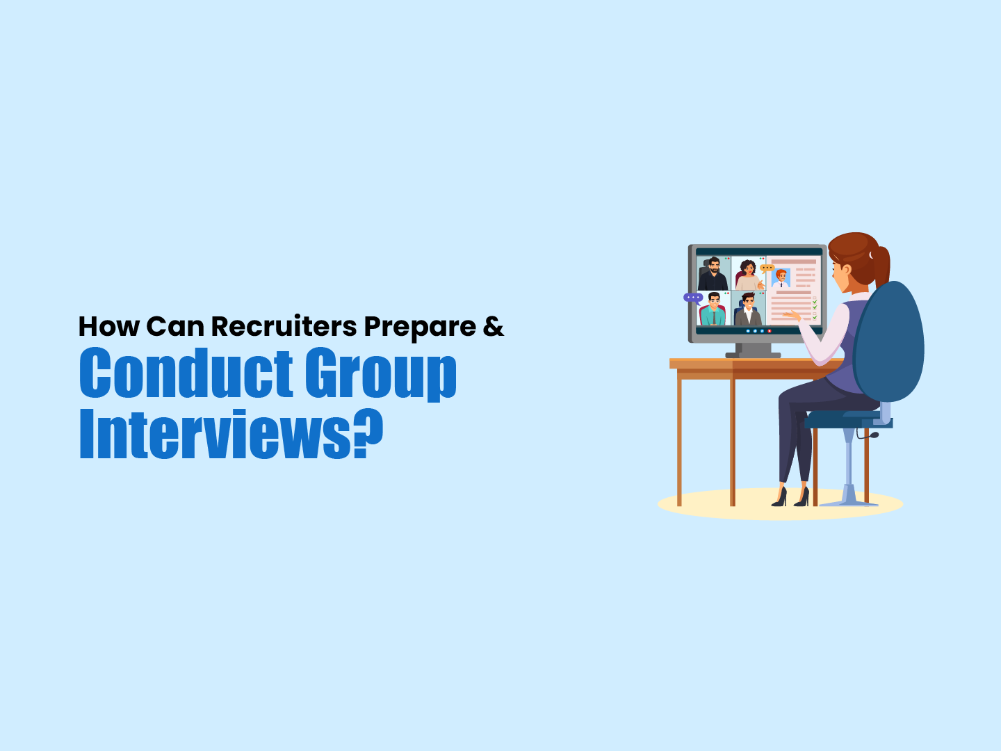 how to conduct a group interview