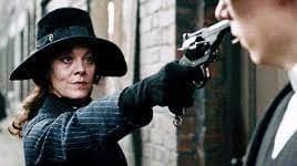 Elizabeth "Polly" Gray from Peaky Blinders as a recruiter
