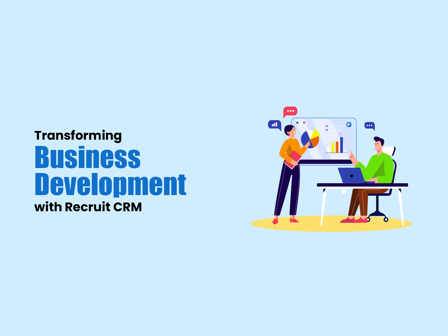 business development with recruit crm