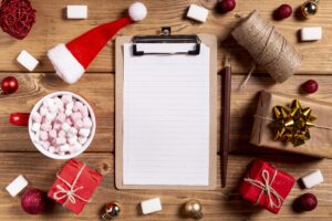 checklist for santa