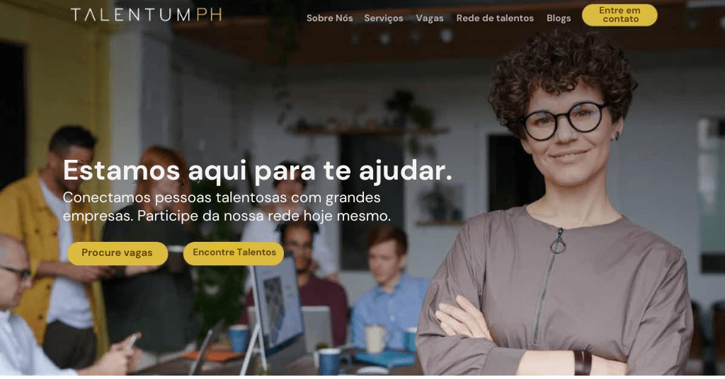 Sítio Web de recrutamento