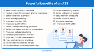 benefits of an applicant tracking system