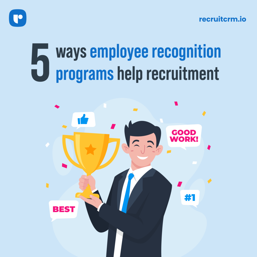 5 ways employee recognition programs help recruitment