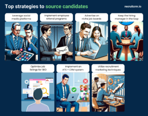 estrategias de búsqueda de candidatos 