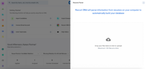 Recruit CRM- the best resume parsing software