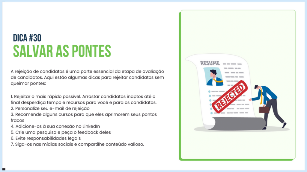 dicas de recrutamento