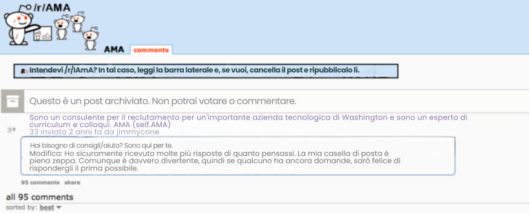 Reclutamento su Reddit: Costruire uno squadro vincente attraverso il coinvolgimento della comunità linea
