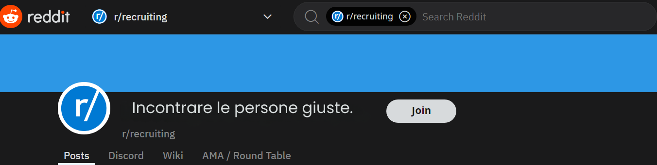Reclutamento su Reddit: Costruire uno squadro vincente attraverso il coinvolgimento della comunità linea