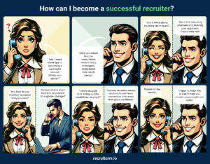 A conversation about recruiter resume skills and tips on becoming a successful recruiter. 