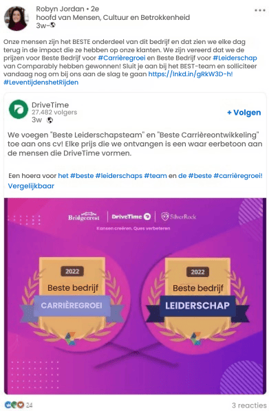  Verander uw teamleden