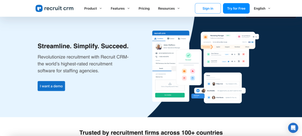 Top 10 AI recruiting tools - Recruit CRM