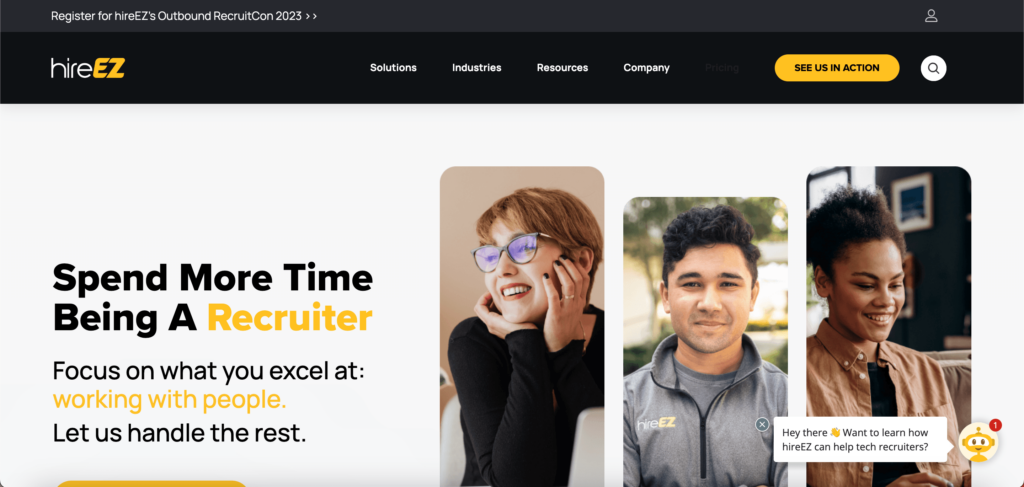 Les 10 meilleurs outils de recrutement AI - hireEZ