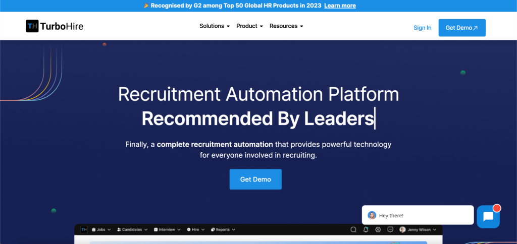 Top 10 AI recruiting tools - TurboHire